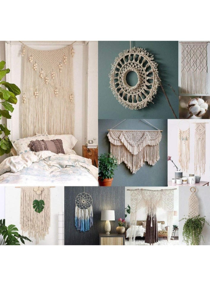 دايتويز حبل قطني 1 مم، 820 قدم، حبل مكرمية لخيوط المطبخ، خيط جزارين للشواء، ربط اللحوم، ربط الديك الرومي، تغليف الهدايا، الحرف اليدوية، صناعة المجوهرات - Image 5